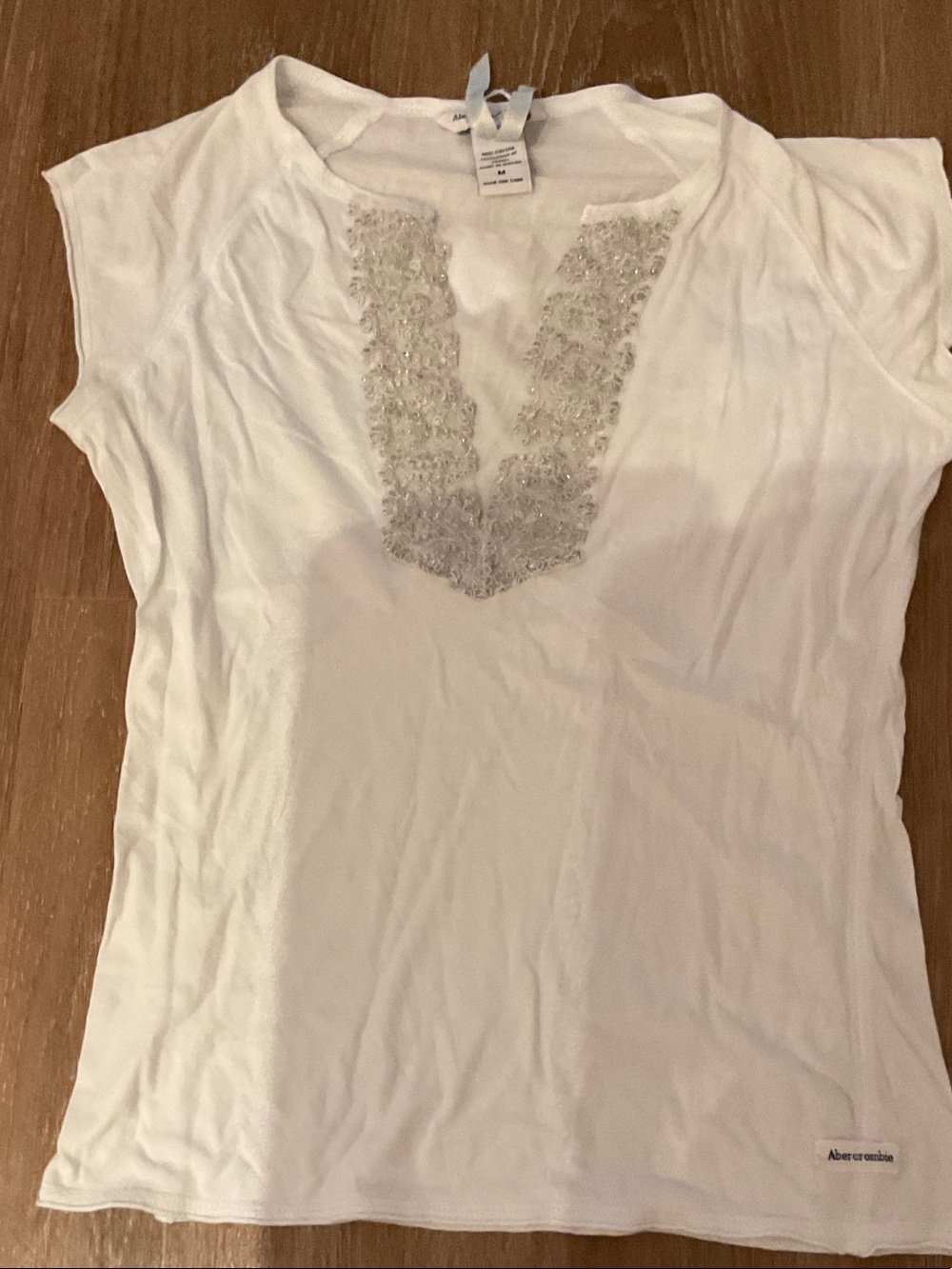 Y2K Abercrombie sheer top